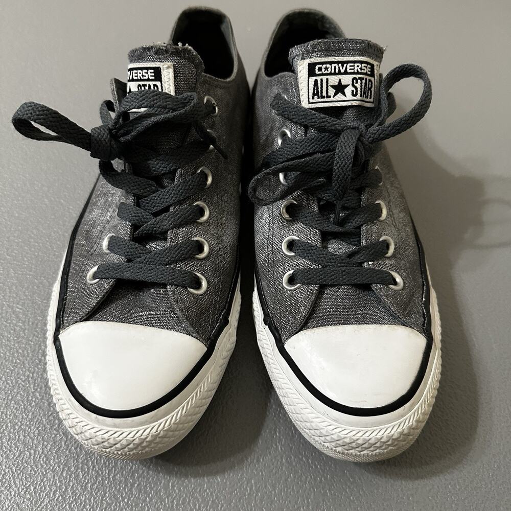 Converse All Star Low Top Sneaker. Grey Women’s 8